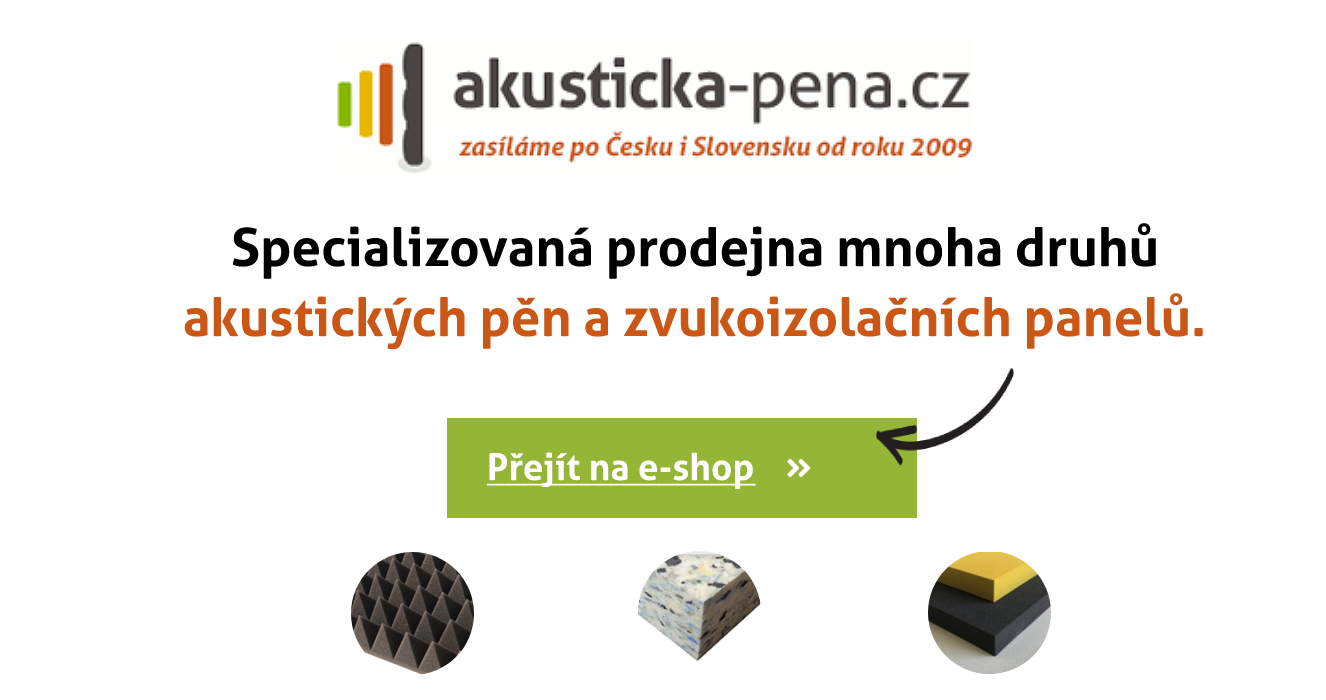 Akustická pěna