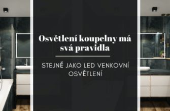 Osvětlení koupelny