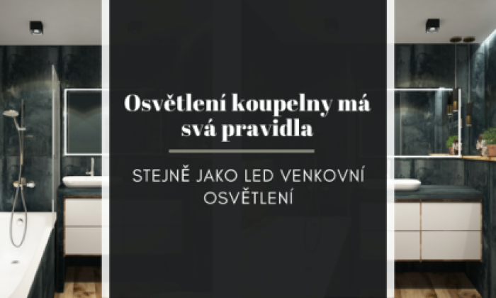 Osvětlení koupelny