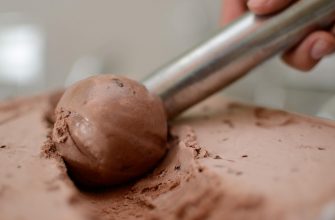 čokoládová zmrzlina