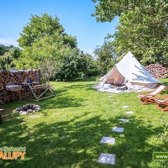 Glamping Mileč - STAN s vanou - Nepomuk