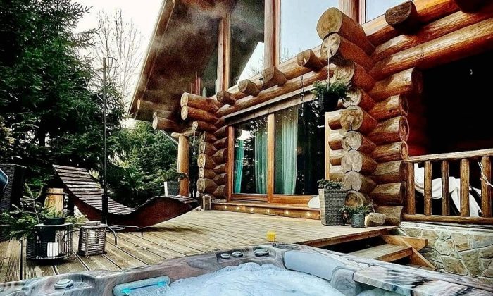 Pronájem wellness srub Těšíkov - Šternberk