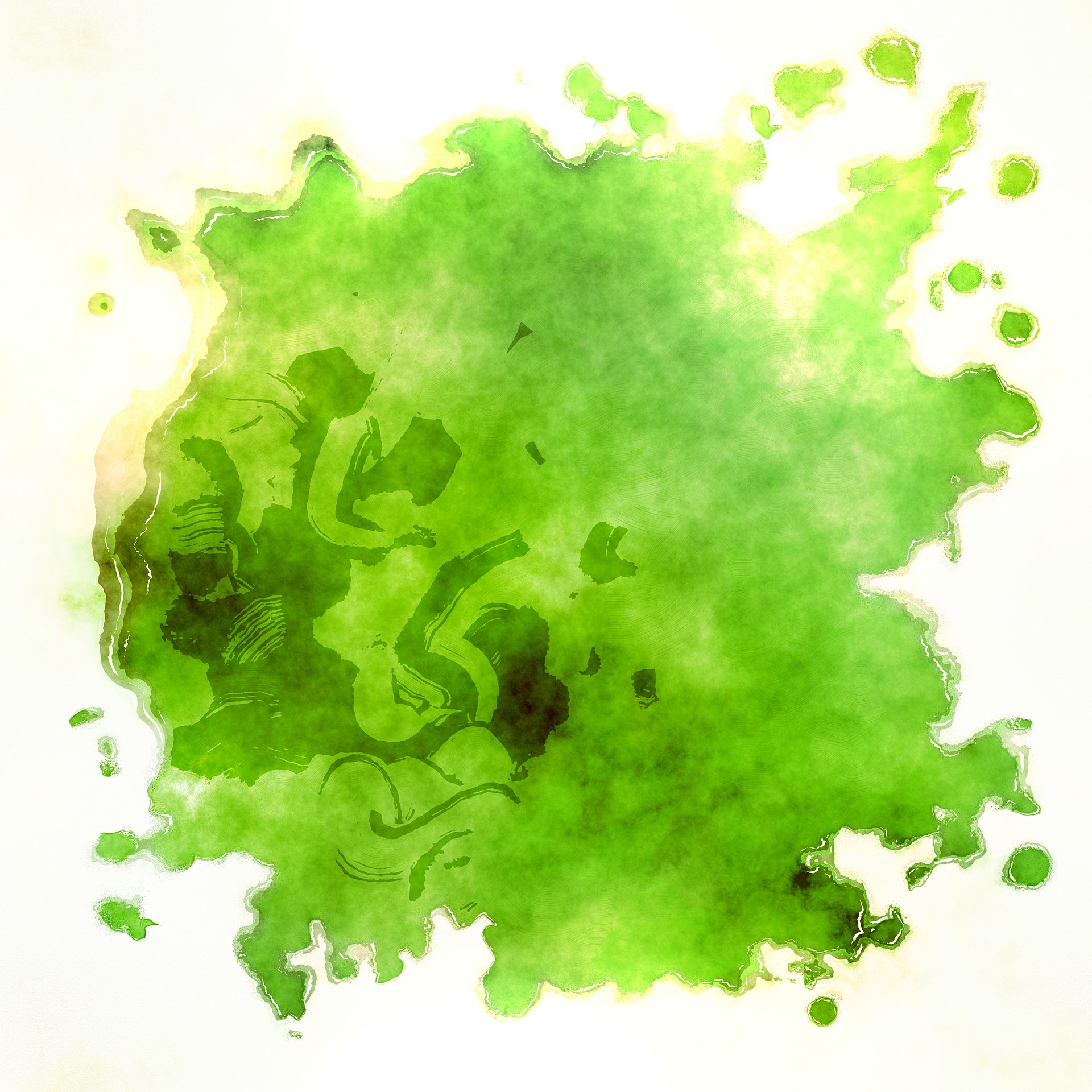 Zelená barva