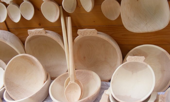 dřevěné nádobí