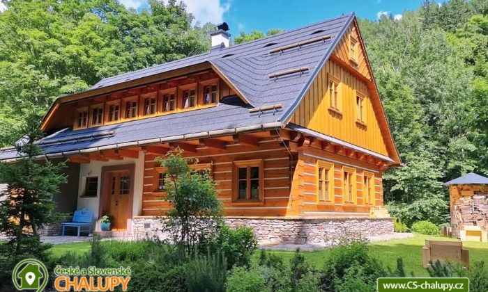 Chalupa Mlýn - wellness roubenka Černý Důl