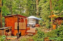 Yurt in the Wood - Glamping Hřibojedy - Hvězda