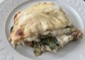 Špenátové lasagne s kuřecím masem