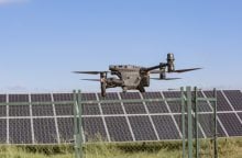 Dron a fotovoltaika