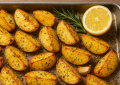 Řecké brambory, řecko, recept, brambory, večeře