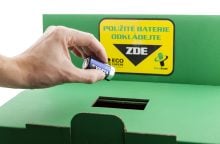 Box na použité baterie