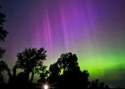 polární záře, geomagnetická bouře, Kp index, fotografie noční oblohy, pozorování