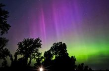 polární záře, geomagnetická bouře, Kp index, fotografie noční oblohy, pozorování