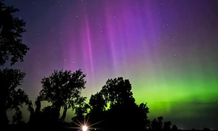 polární záře, geomagnetická bouře, Kp index, fotografie noční oblohy, pozorování