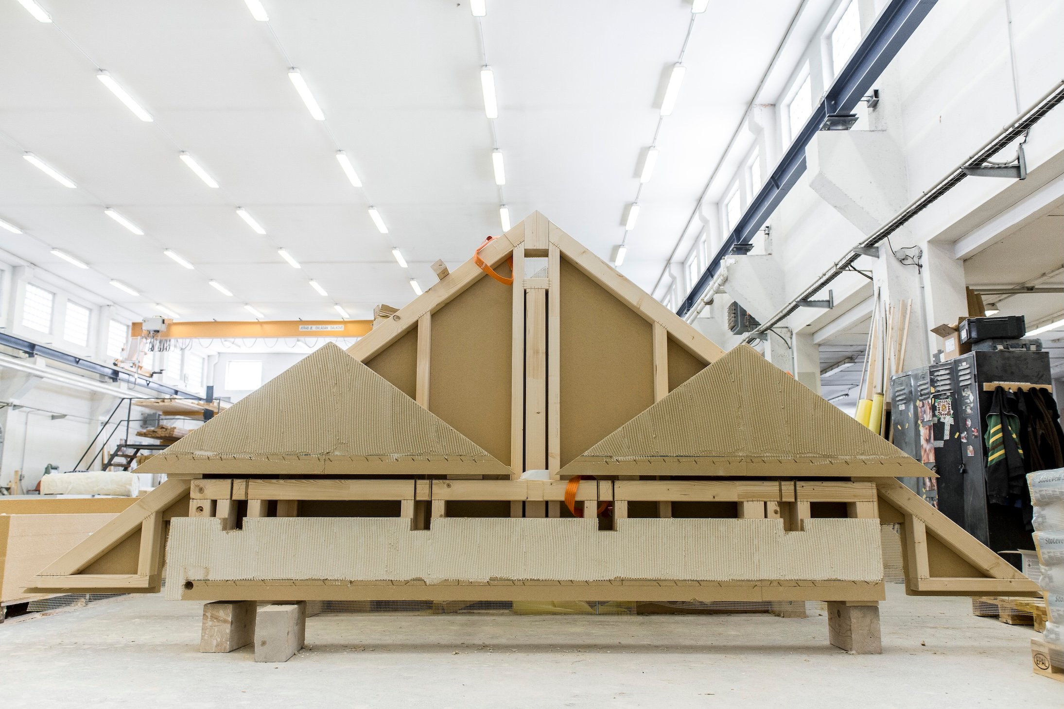 Výroba dřevostavby