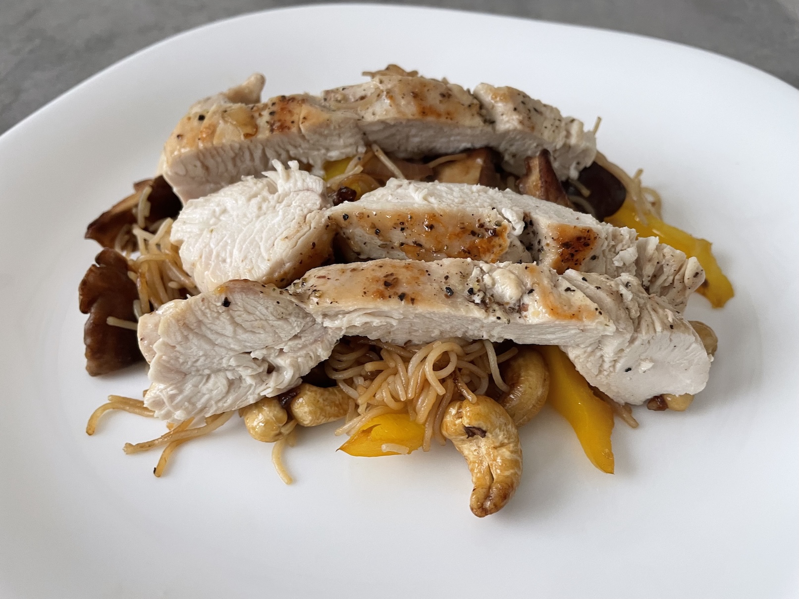 Shiitake na asijský způsob