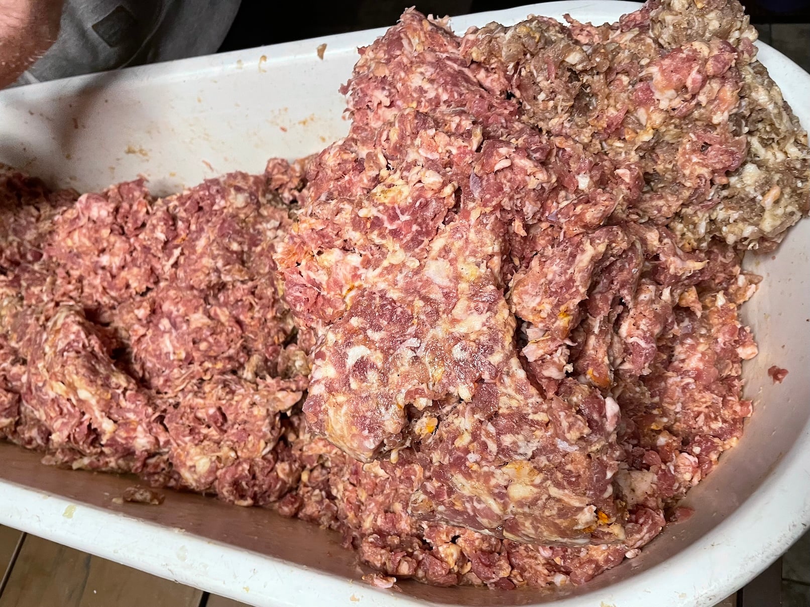 Umleté maso na klobásy