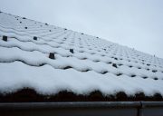 Zasněžená střecha