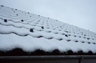 Zasněžená střecha