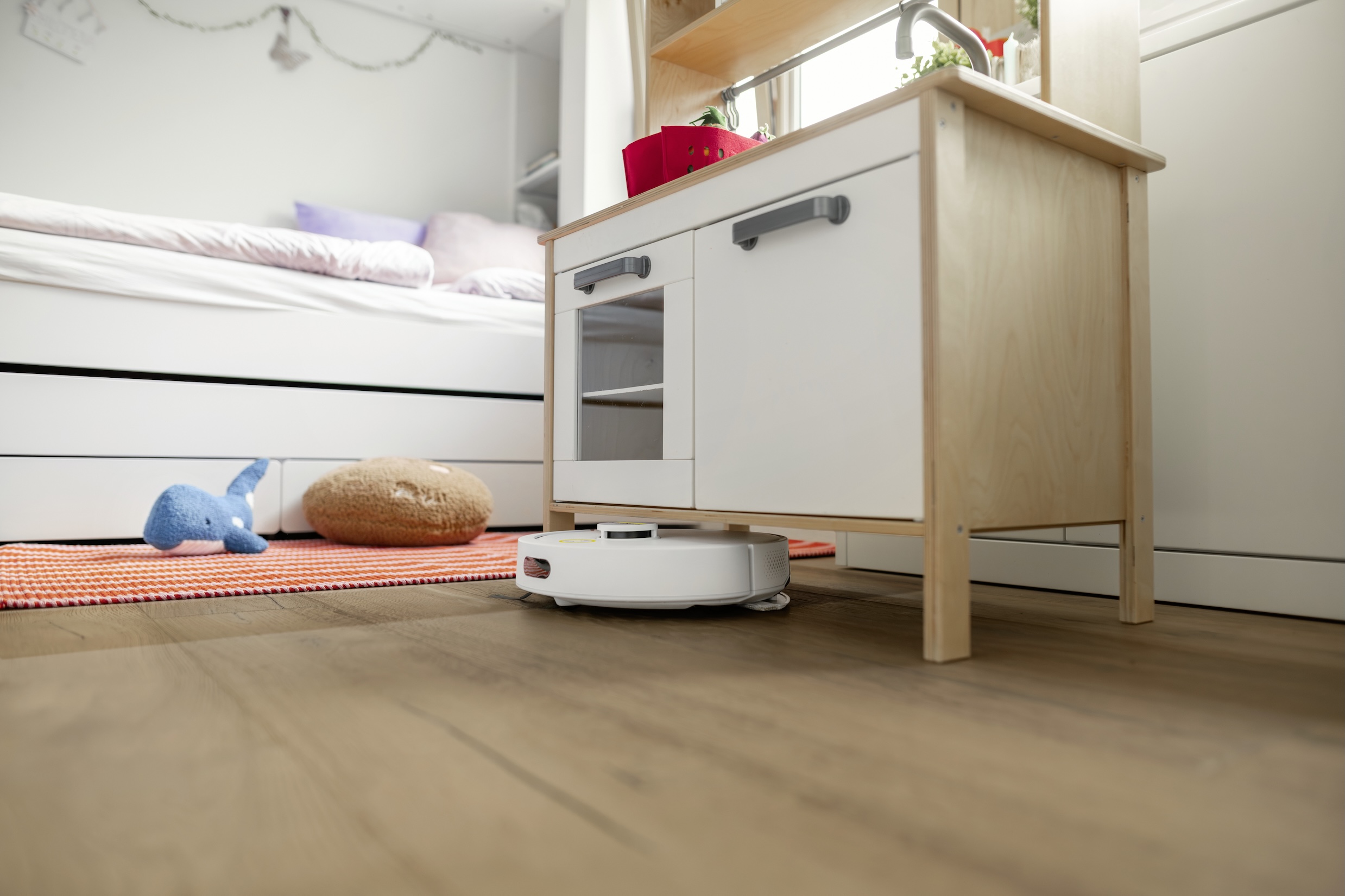 Robotický vysavač a čistič