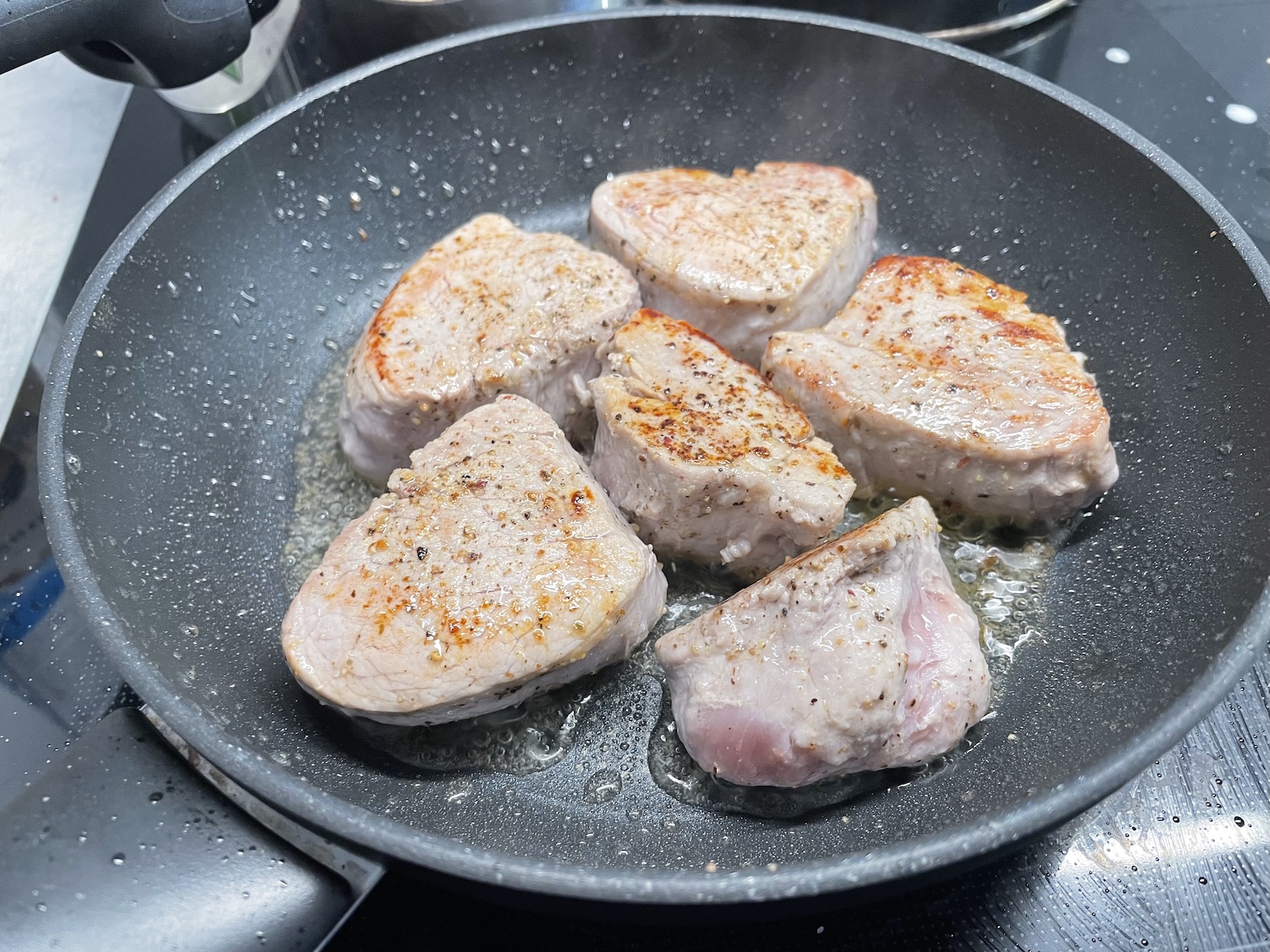 Příprava vepřové panenky