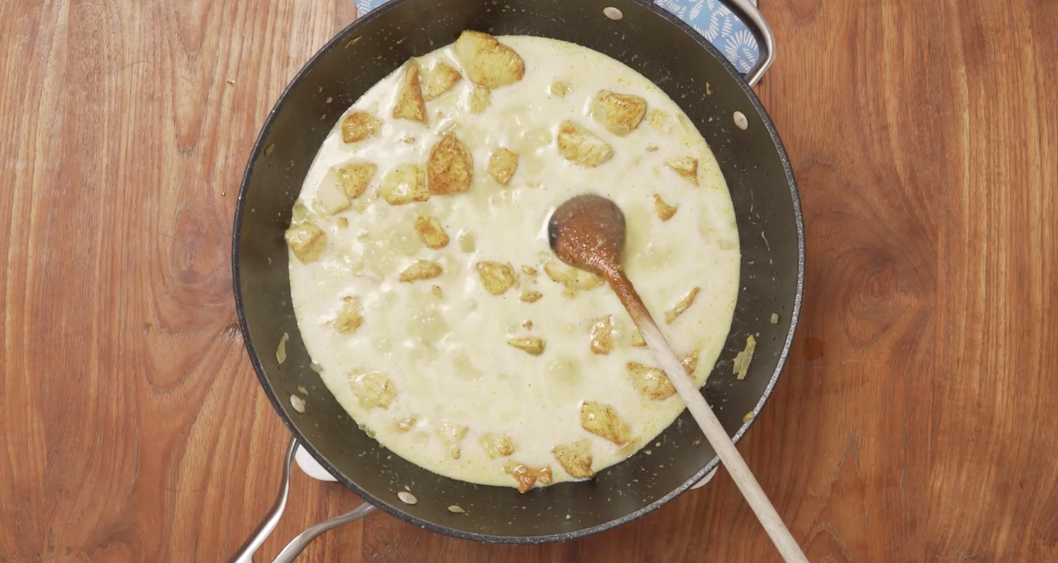 Expresní kuřecí kari